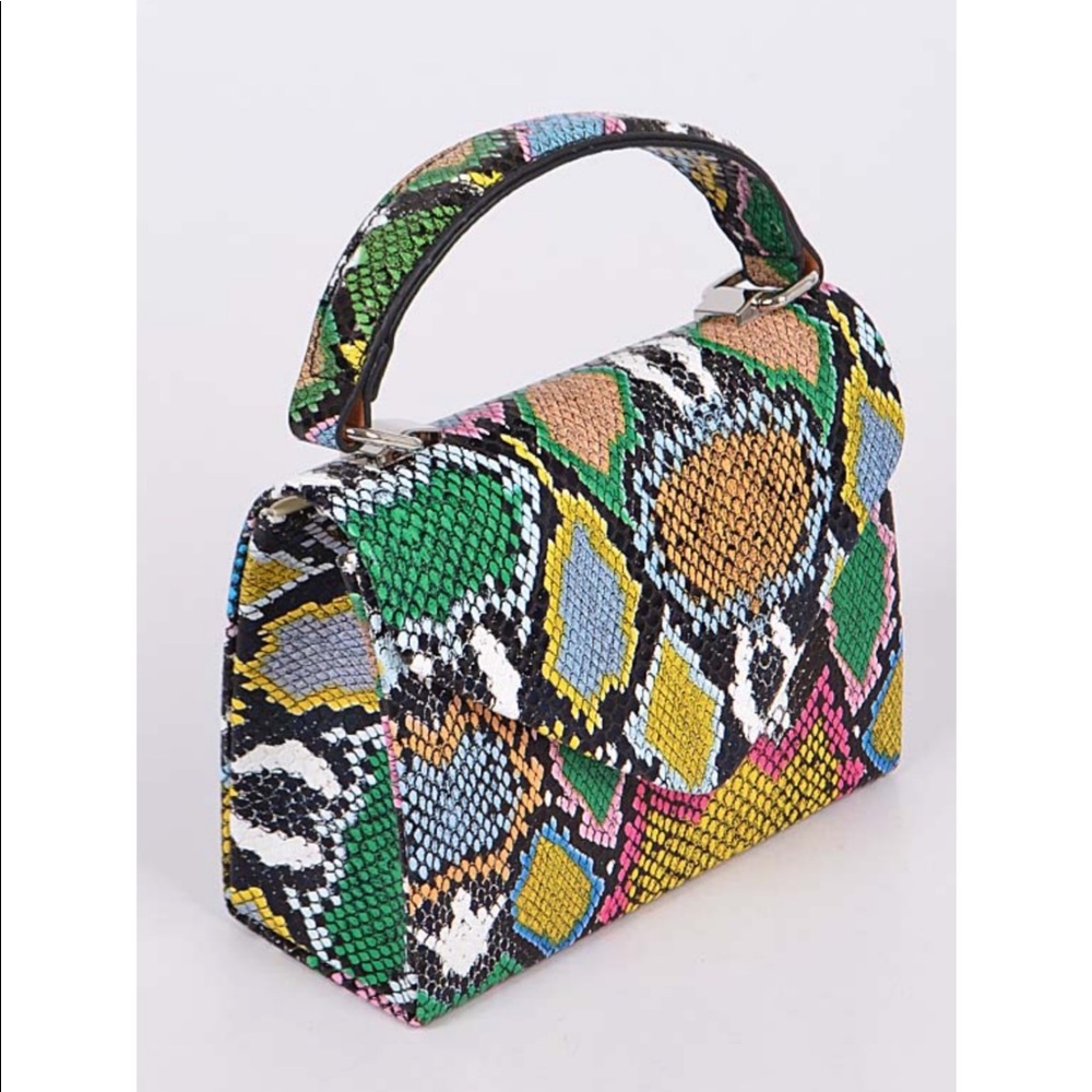 Multi-Color Mini Satchel